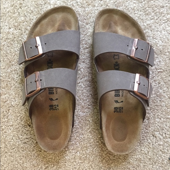 birkenstock arizona birko flor nubuck sandals